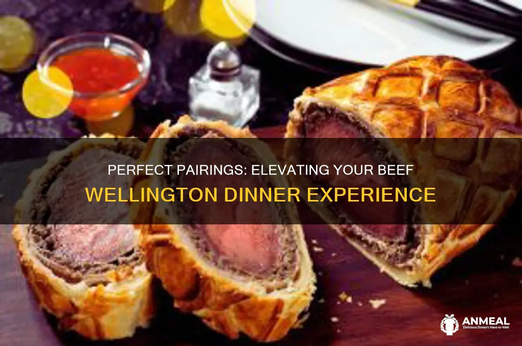 what to have with beef wellington dinner