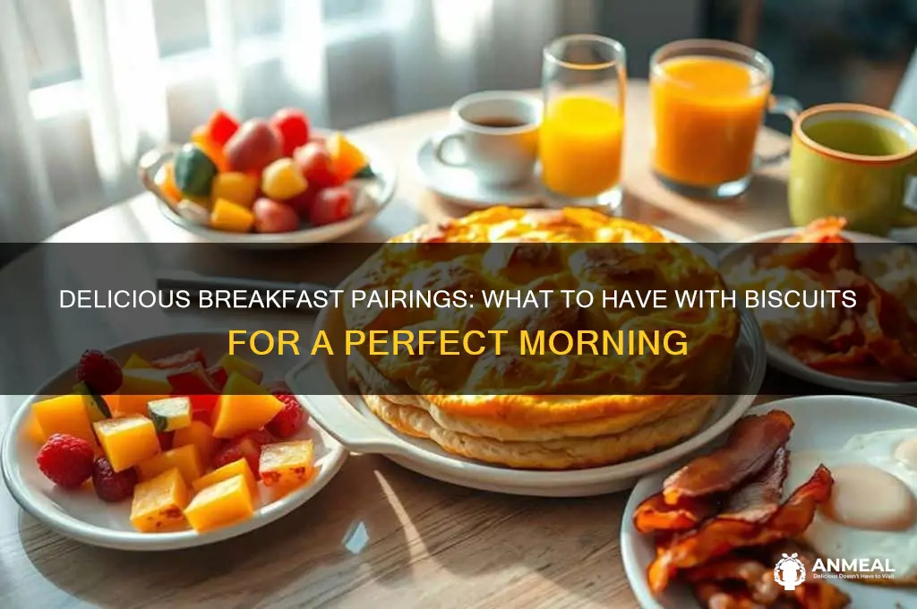 what to have with biscuit for breakfast