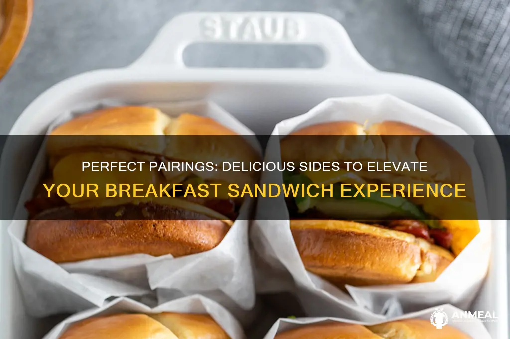 what to have with breakfast sandwiches
