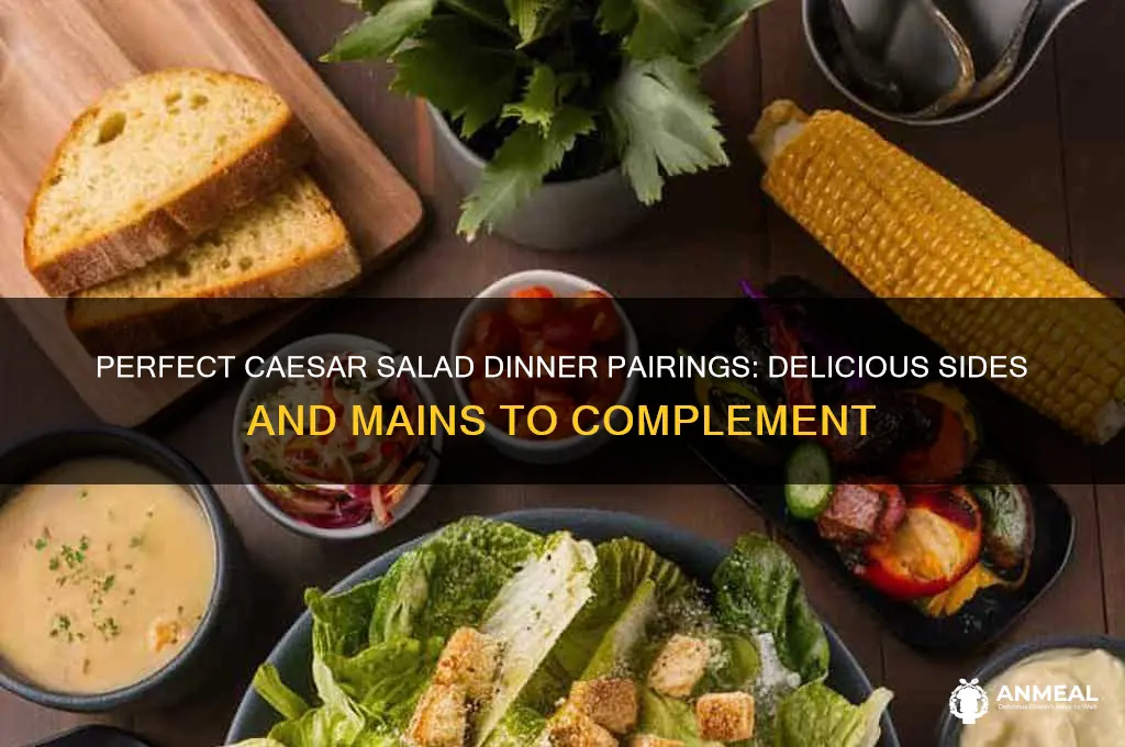 what to have with caesar salad for dinner