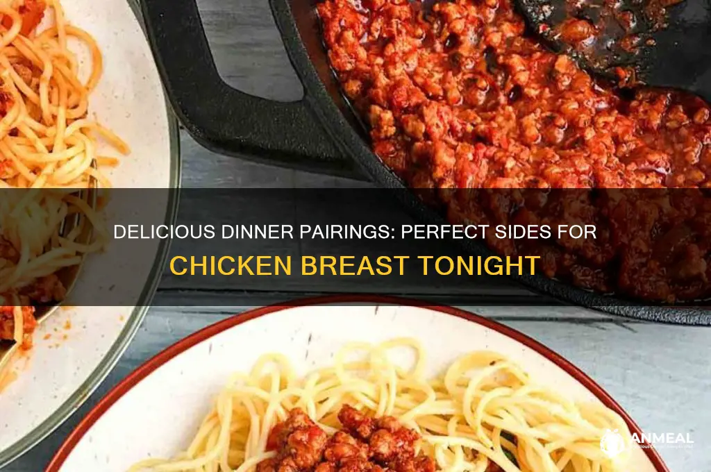 what to have with chicken breast for dinner