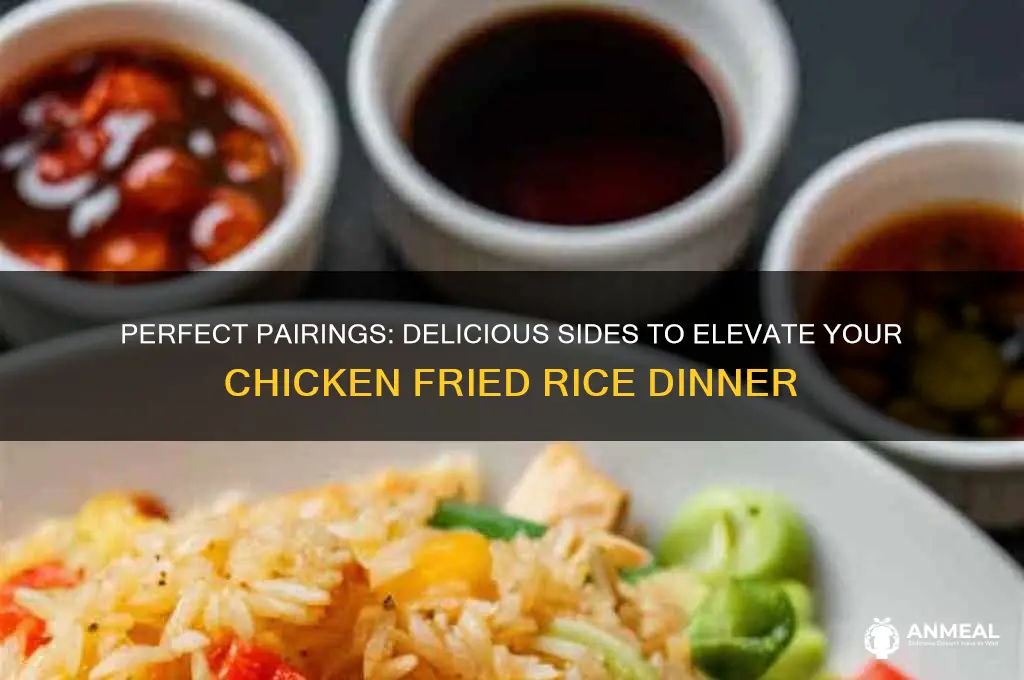 what to have with chicken fried rice for dinner