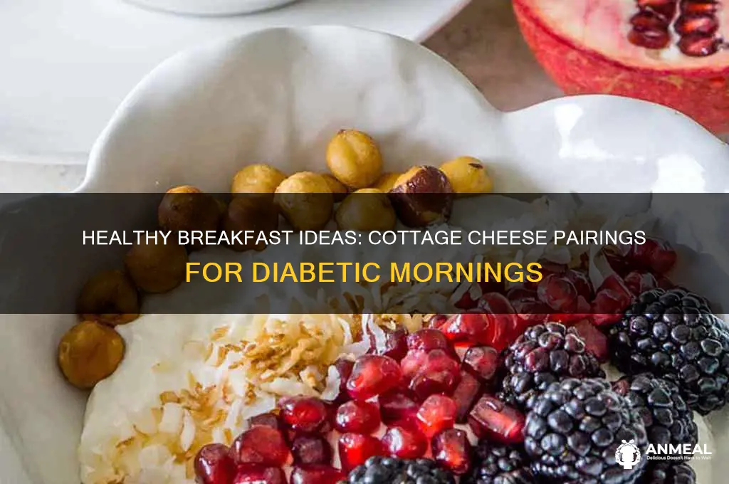 what to have with cottage cheese for breakfast for diabetics