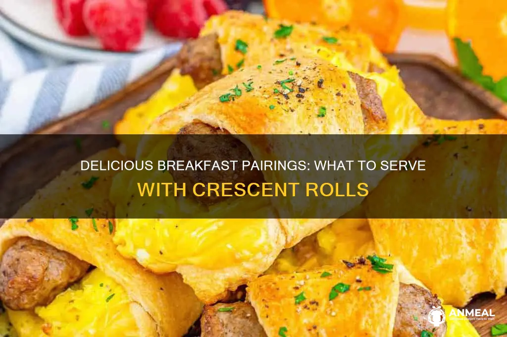 what to have with crescent rolls for breakfast