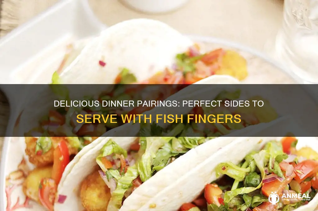 what to have with fish fingers for dinner