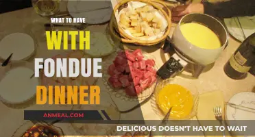 Perfect Pairings: Delicious Dishes to Complement Your Fondue Dinner