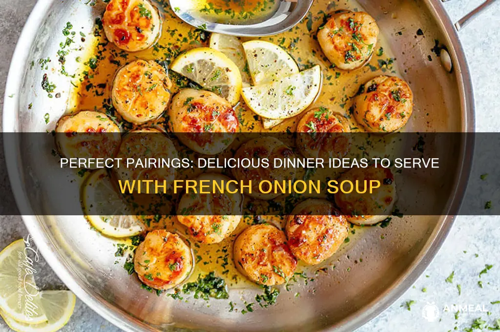 what to have with french onion soup for dinner