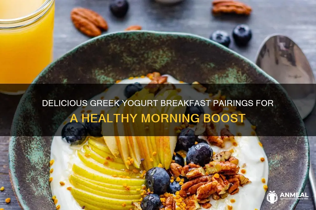 what to have with greek yoghurt for breakfast