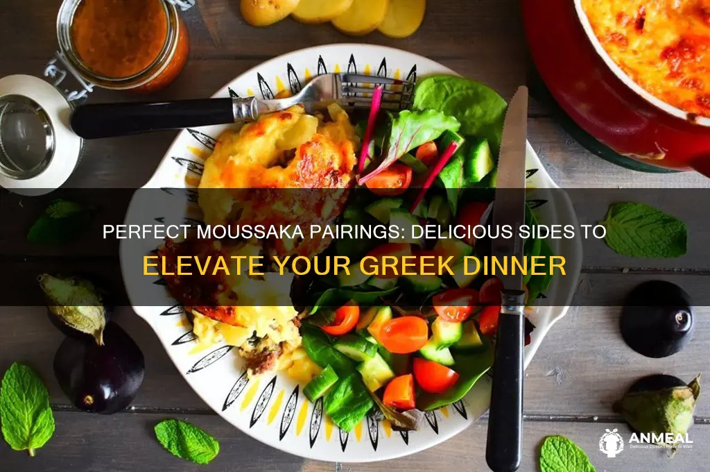what to have with moussaka for dinner