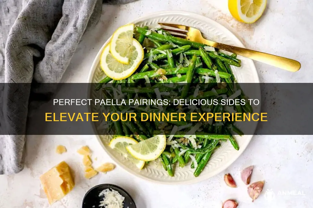 what to have with paella for dinner