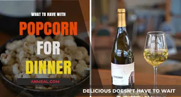 Delicious Dinner Pairings: Creative and Satisfying Meals to Enjoy with Popcorn