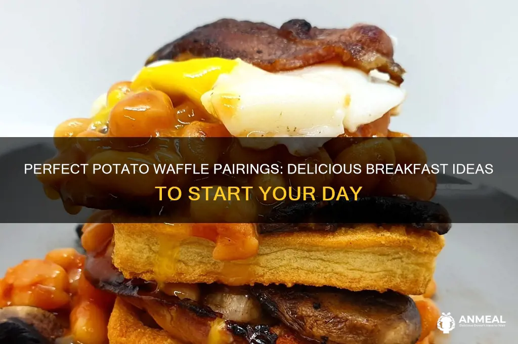 what to have with potato waffles for breakfast