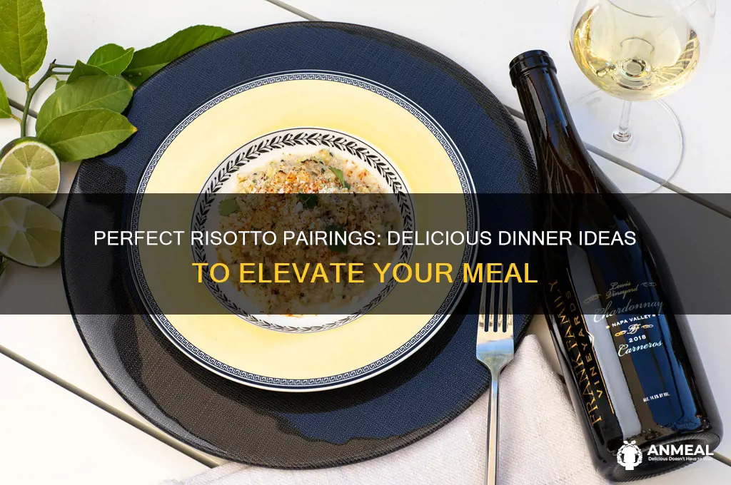 what to have with risotto for dinner