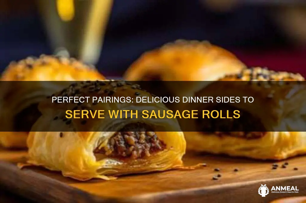 what to have with sausage rolls for dinner