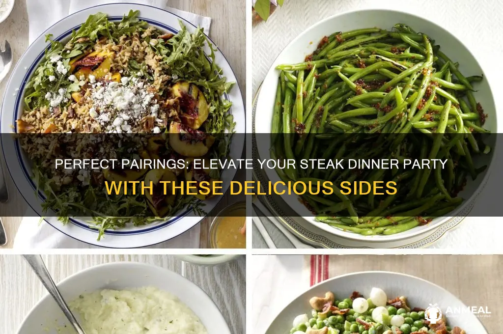 what to have with steak dinner party