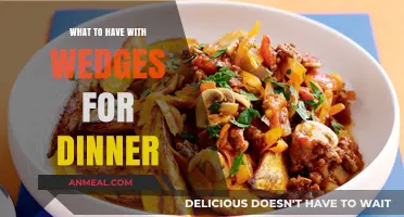 Perfect Pairings: Delicious Dinner Ideas to Serve with Wedges