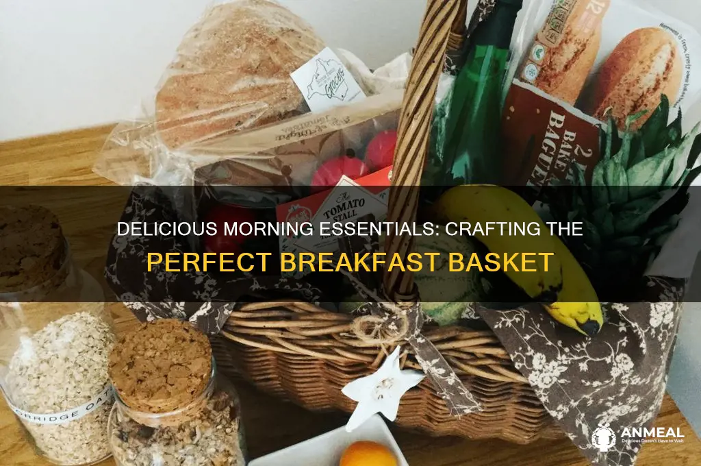 what to include in a breakfast basket