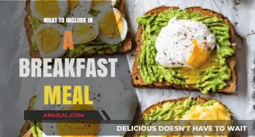 Essential Breakfast Components for a Nutritious and Energizing Morning Meal