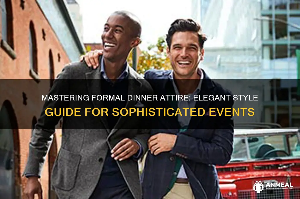 what to is formal dinner attire