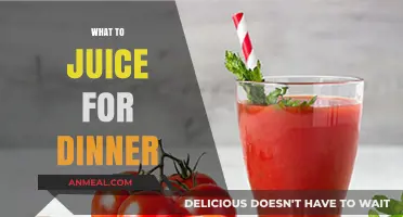 Juicy Dinner Ideas: Healthy and Delicious Juices to Pair with Meals