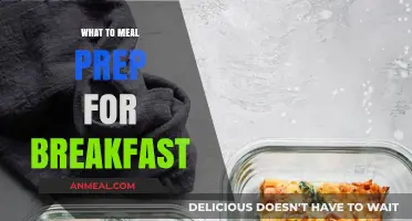 Quick & Healthy Breakfast Meal Prep Ideas for Busy Mornings