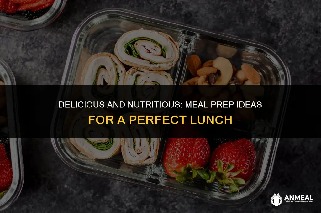 what to meal prep for lunch