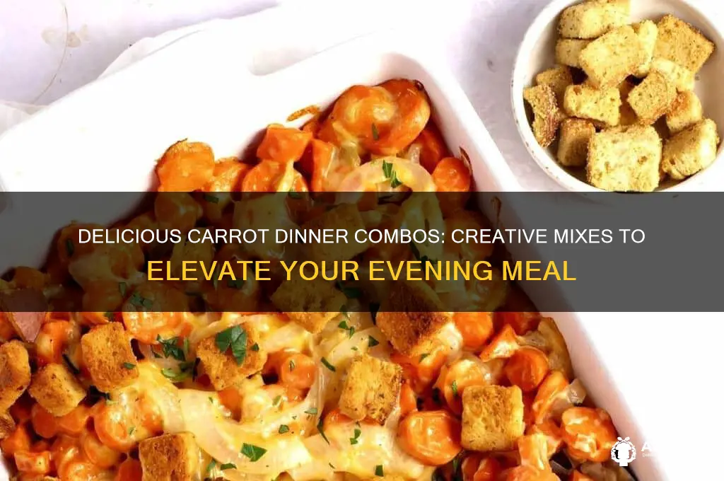 what to mix with carrots for dinner