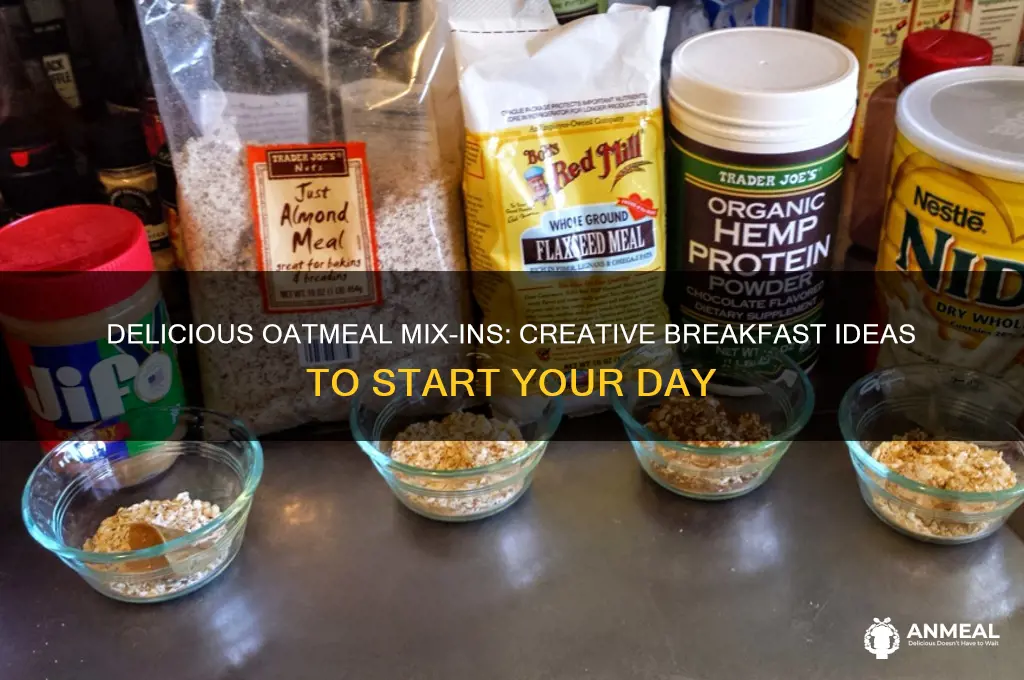 what to mix with oats for breakfast