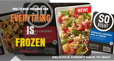 Creative Dinner Ideas: Thawing Inspiration for Frozen Food Nights