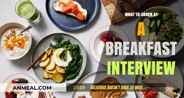 Ace Your Breakfast Interview: Smart Menu Picks for Success