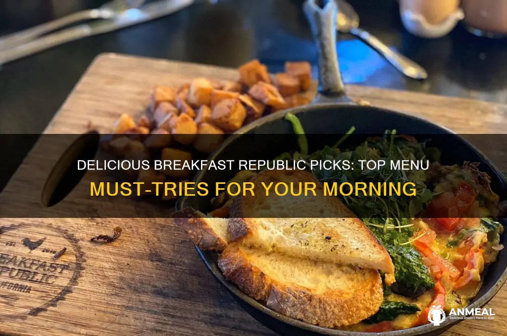 what to order at breakfast republic
