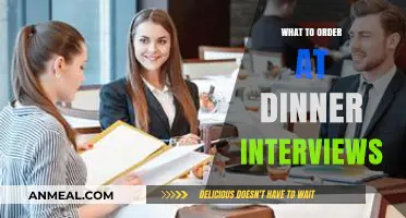 Mastering Dinner Interviews: Smart Menu Choices to Impress and Succeed