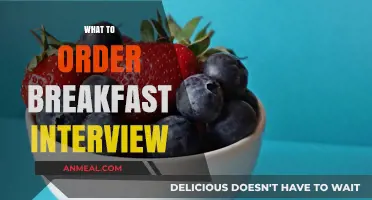Breakfast Interview Tips: Smart Menu Choices to Impress and Energize