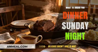 Sunday Night Dinner Ideas: Quick, Easy, and Delicious Meal Options