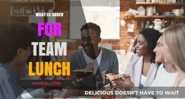 Delicious Team Lunch Ideas: A Guide to Ordering for Everyone