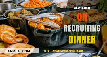 Recruiting Dinner: Smart Menu Choices to Impress and Succeed