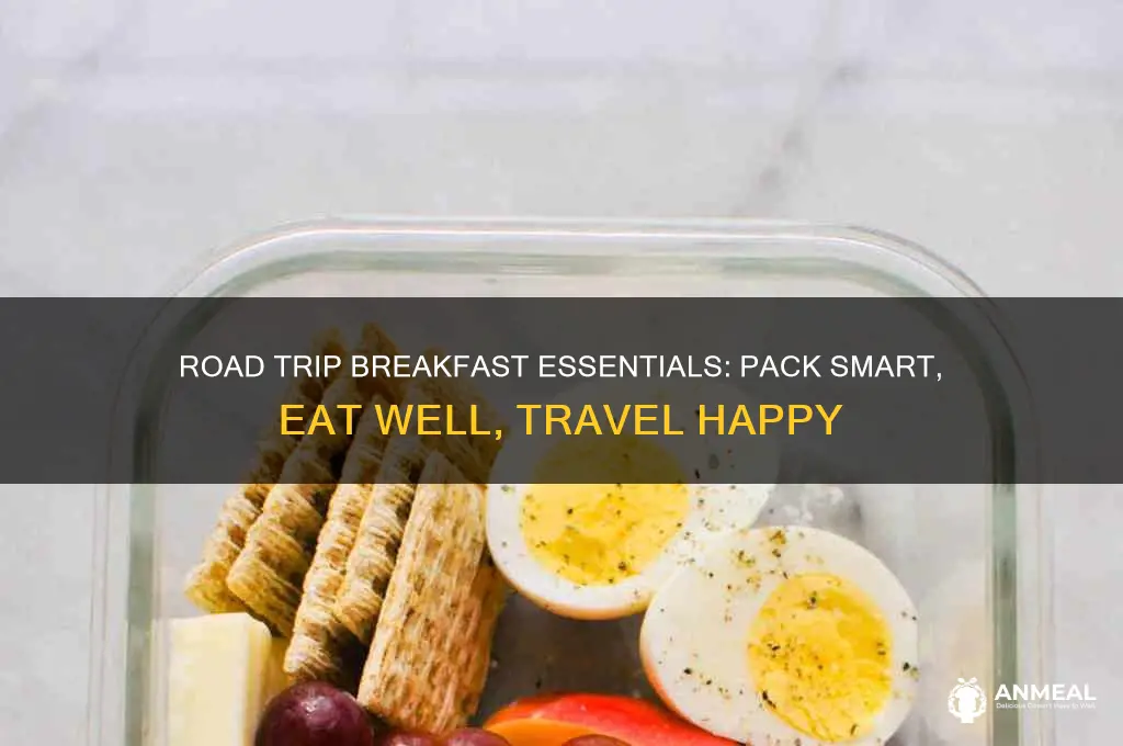 what to pack for breakfast on a road trip
