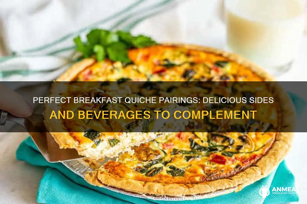 what to pair with breakfast quiche