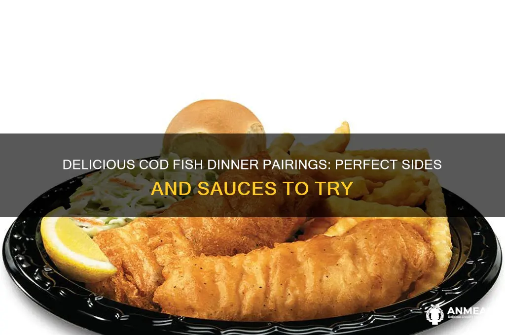 what to pair with cod fish for dinner