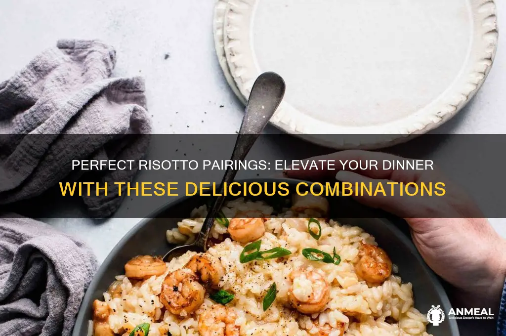 what to pair with risotto for dinner