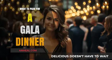 Elegant Essentials: Your Ultimate Gala Dinner Packing Checklist