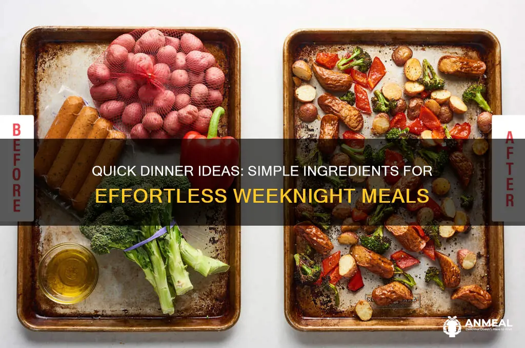 what to pick up for easy dinner