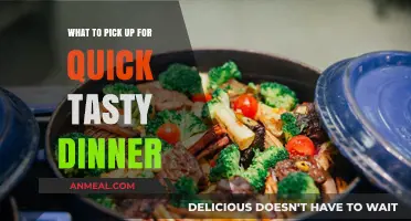 Quick Dinner Ideas: Easy, Tasty Meals to Pick Up Tonight