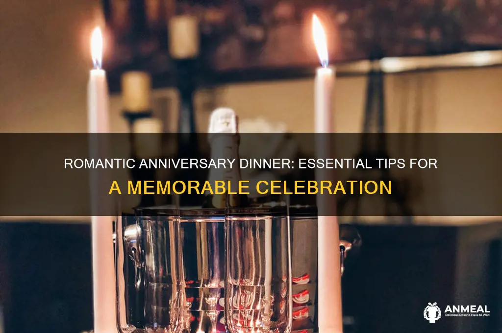 what to prepare for anniversary dinner