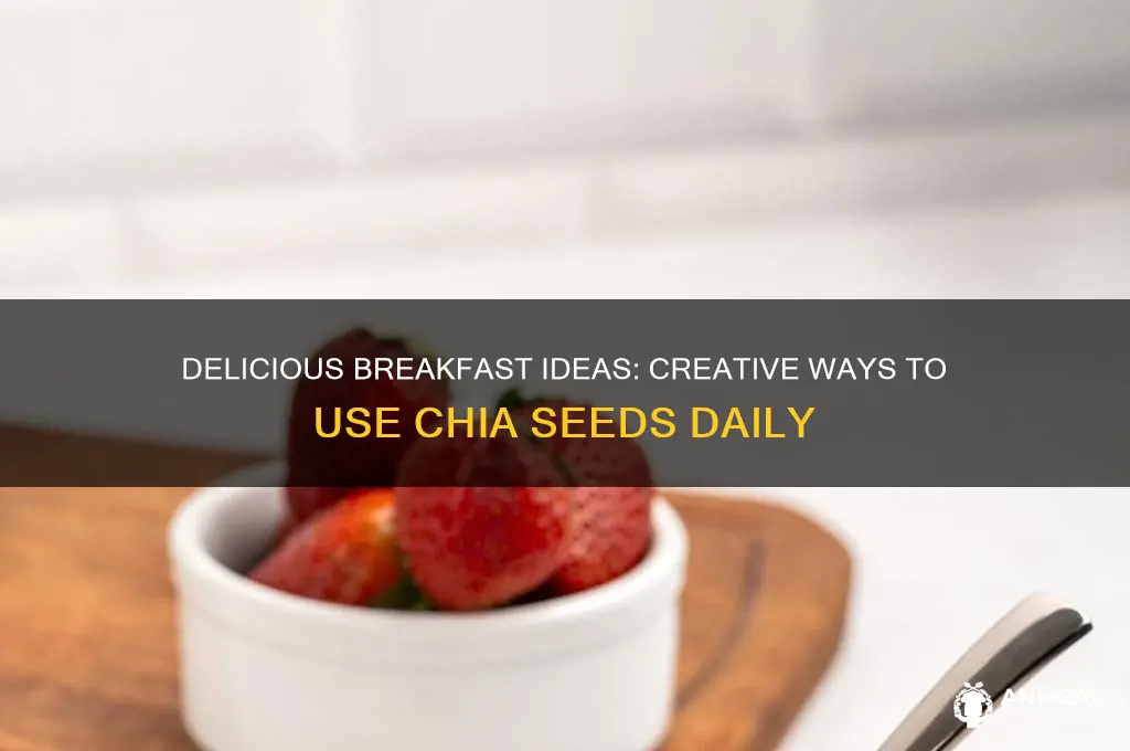 what to put chia seeds in for breakfast