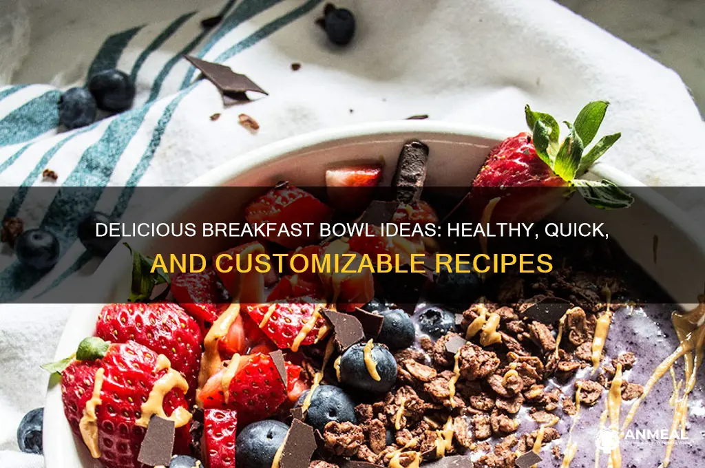 what to put in a breakfast bowl