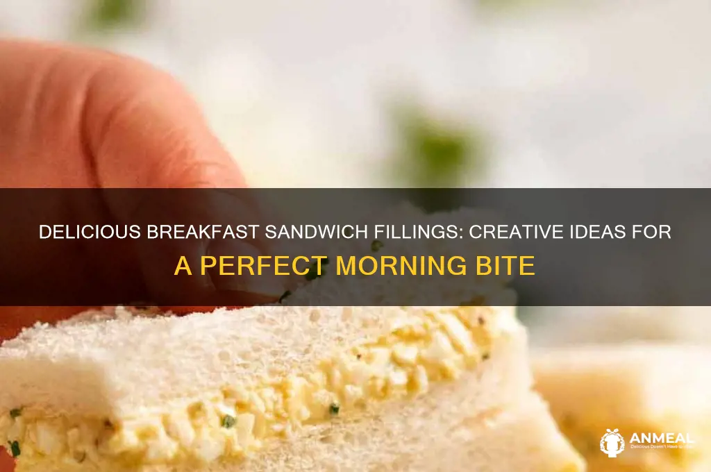 what to put in a breakfast sandwich