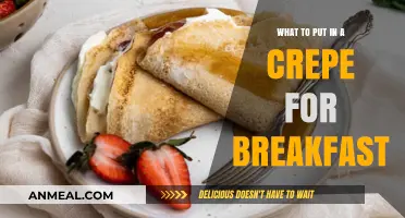 Sweet & Savory Crepe Fillings for Breakfast