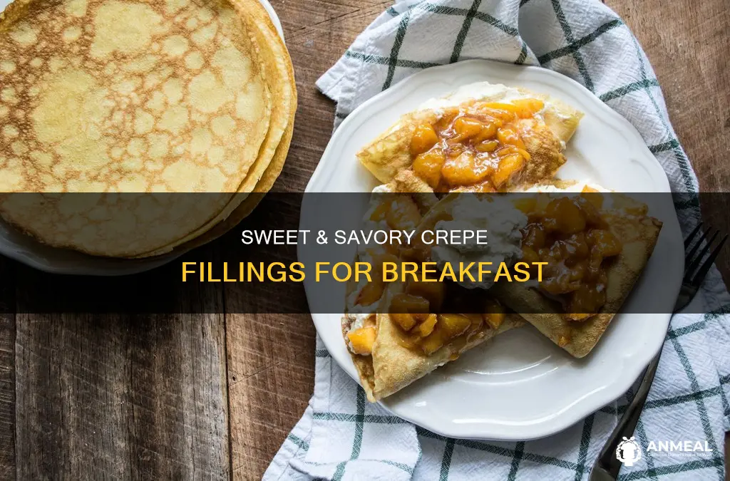 what to put in a crepe for breakfast