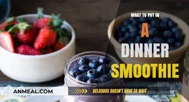 Delicious Dinner Smoothie Ideas: Nutrient-Packed Blends for a Satisfying Meal